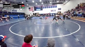 150 lbs Cons. Semi - Jayce Hoffman, Chadron vs Wyatt Sellnow, Cheyenne East