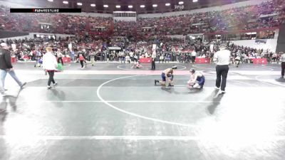 110 lbs Champ. Round 2 - Branko Navarrete, Cuba City Wrestling vs Eamon Neitzel, Hudson