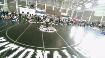 95 lbs Cons. Semi - Nixon Gomez, Riverton Wolfpack Wrestling vs Beau Blaser, Wasatch Wrestling Club