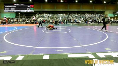 106 lbs Round Of 16 - Isaiah Colon, Tulare Titans Wrestling Club vs Owen Hosch, Apollo Mat Club