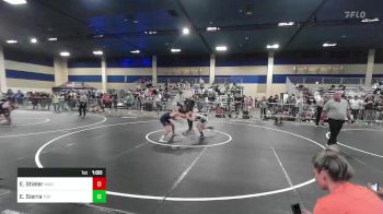 126 lbs Consi Of 8 #1 - Evin Stieler, Mad Dog Wrestling Club vs Elijah Sierra, Top Rank HAC