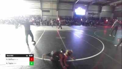 58 lbs Round Of 16 - Hudson Balfour, BlackCat WC vs Andres Tapia, Grindhouse WC
