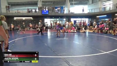 100 lbs Round 1 (4 Team) - Eva Lee, Brutal Assassins vs Austin Woods, Alabama Elite Blue