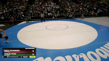 215 lbs Quarterfinal - Moroni Mahe, Hillcrest vs Mack Youngberg, Viewmont