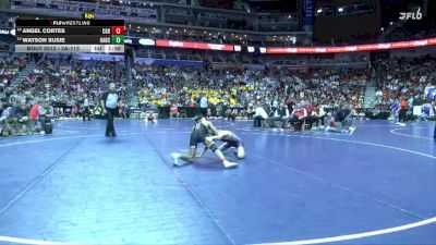 2A-113 lbs Champ. Round 1 - Angel Cortes, Clarion-Goldfield-Dows vs Watson Susie, OABCIG