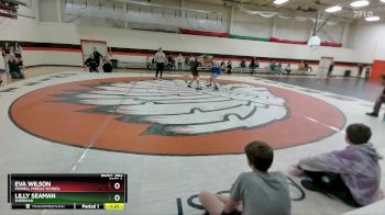 142-155 lbs Round 3 - Lilly Seaman, Sheridan vs Eva Wilson, Powell Middle School