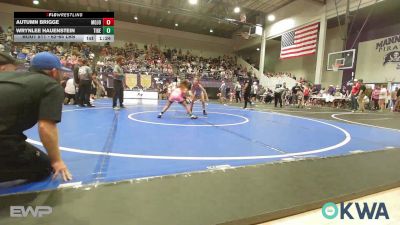 62-65 lbs Rr Rnd 1 - Autumn Brigge, Mojo Grappling Academy vs Wrynlee Hauenstein, Tiger Trained Wrestling