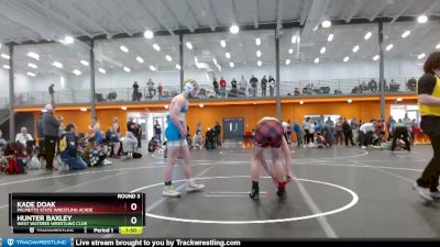 136/148/HS138 Round 3 - Hunter Baxley, West Wateree Wrestling Club vs Kade Doak, Palmetto State Wrestling Acade