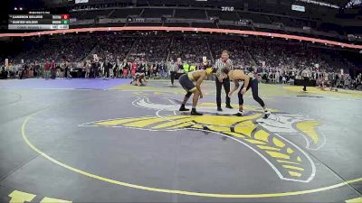 D4-175 lbs Cons. Round 2 - Cameron Sellers, Traverse City St Francis vs Hunter Wilder, North Muskegon