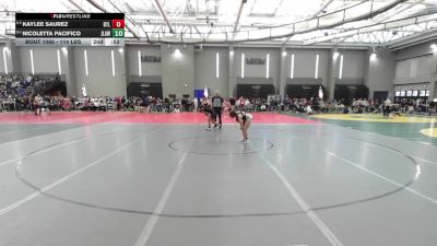 120 lbs Round Of 16 - Gabrielle Defilio, Bristol Eastern vs Gonul Celik, East Haven