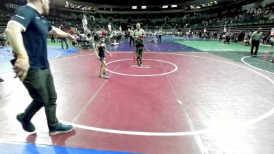 60 lbs Quarterfinal - Alice Carey, Buxton vs Camille Peggot, Montgomery Youth Wrestling