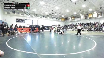 155 lbs Cons. Round 2 - Yvette Perez, Santa Ana Valley vs Andie Munoz, La Quinta/La Quinta