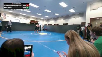 215 lbs Champ. Round 2 - Tien Atene, Kelly Walsh vs Rodolfo (Junior) Gonzalez, Natrona County