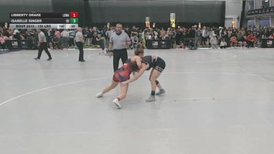 135 lbs Cons. Rd Of 32 - Isabelle Singer, ISI vs Libberty Drake, LOWA