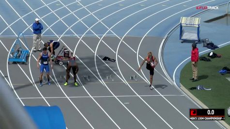 Men’s 100m Championship, Heat 2