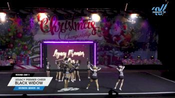 Legacy Premier Cheer - Black Widow [2023 L4 Senior - D2 Day 1] 2023 Spirit Celebration Christmas Grand Nationals