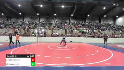 125 lbs Consi Of 8 #1 - Landon Hamrick, Georgia vs Hudson Ingram, Harrison Top Dog Wrestling Club