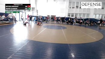 125 lbs Consi Of 8 #2 - Brycen Arbogast, Edinboro vs Travis Clawson, Clarion