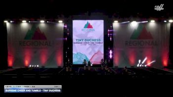 Supreme Cheer and Tumble - Tiny Duchess [2026 L1.1 Tiny - PREP - D2 Day 1] 2026 The West Regional Summit