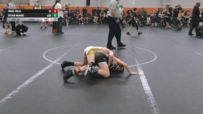 80 lbs Round 2 (4 Team) - Ryan Mann, Lake WC vs Reid Nilo, Potentially Dangerous
