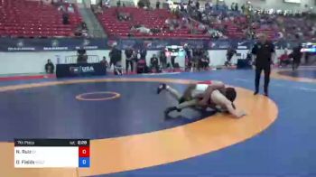 74 kg 7th Place - Nicco Ruiz, California vs Derek Fields, Wolfpack Wrestling Club