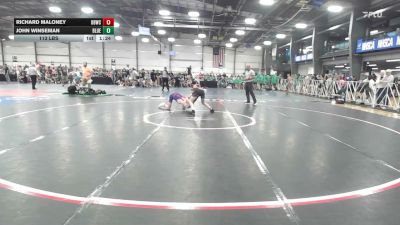 113 lbs Rr Rnd 2 - Richard Maloney, OBWC SuperHeros Titan - HSB vs John Winseman, BlueWave - HSB