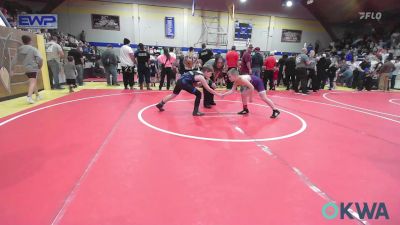 83-90 lbs Final - Reed Stephenson, Bristow Wrestling vs Sam Satterfield, Tulsa Blue T Panthers