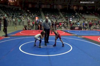 49 lbs 3rd Place - Coby Green, Jr, HURRICANE WRESTLING ACADEMY vs Dash Durant, Pin-King All Stars