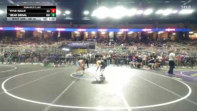 165 1A Semifinal - Bear Siegal, North Bay Haven vs Kyle Gallo, Zephyrhills Christian