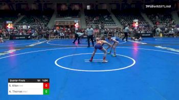 75 lbs Quarterfinal - Stockton Allen, Raw vs Aydan Thomas, Southlake WC