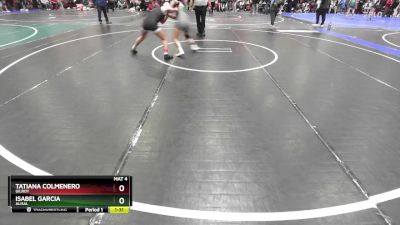 120 lbs Semifinal - Isabel Garcia, Alisal vs Tatiana Colmenero, Gilroy