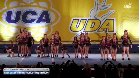 East Coast Cheer & Tumble - Miss Mercury [2025 L1 Junior - Flex - D2 Day 2] 2025 UCA Sevierville Showdown