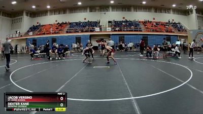 120 lbs Cons. Round 2 - Dexter Kane, DeMatha Catholic vs Jacob Versino, St. James School