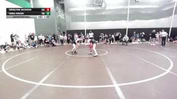 110 lbs Quarterfinal - Drea Kruse, The Best Wrestler vs Brielynn Jackson, Kearney High School
