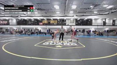 174 lbs Quarterfinal - Nathan Sanchez, Chicago vs Angelo Mastroianni, Adrian