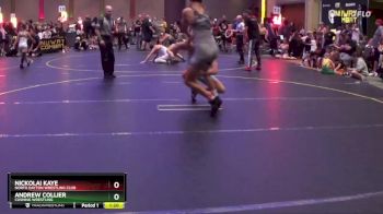 138 lbs Cons. Semi - Nickolai Kaye, North Dayton Wrestling Club vs Andrew Collier, Cushing Wrestling