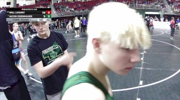 75 lbs Cons. Round 1 - Jacob Eisenhauer, Tri-County Northeast vs Will Loghry, The Best Wrestler