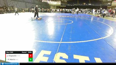 56 lbs Cons. Round 3 - Porter Martin, Washington vs Jayden Vizgaudis, Twin City Wrestling Club