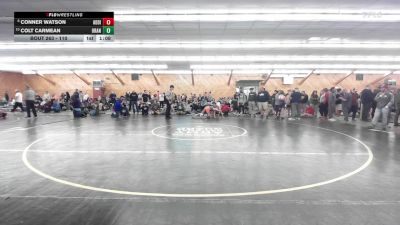 110 lbs Consi Of 8 #2 - Conner Watson, Addison vs Colt Carmean, Orangeville
