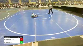 40 lbs Round Of 16 - Peyton Chelewski, Colorado Outlaws vs Rhett Jessop, Ravalli County Regulators