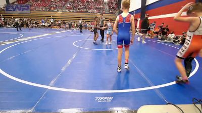 90 lbs Consi Of 8 #2 - Kristian Graff, R.A.W. vs Cash Howard, Coweta Tiger Wrestling