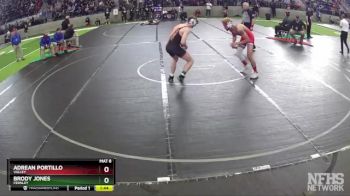 150 lbs Quarterfinal - Adrean Portillo, Valley vs Brody Jones, Fernley