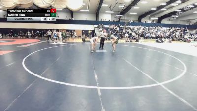 141 lbs Quarterfinal - Tanner King, Brockport vs Andrew Schaen, Ursinus