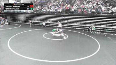 4A 100 lbs Cons. Round 1 - Erykah Foalima, Provo vs Paisley Williams, Stansbury