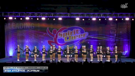 Star Athletics - Platinum [2026 L4.2 Senior - Medium Day 2] 2026 Spirit Cheer Grand Nationals