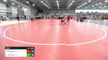 80 lbs Round Of 16 - Ray Catapano, Mat Assassins Yellow vs Kolton Hartman, POWA