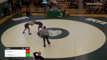 195 lbs Prelims - Sean Fagan, Bristol-Plymouth/Coyle Cassidy vs Dan Halloran, Sandwich