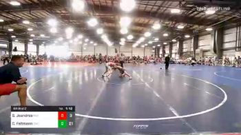 100 lbs Prelims - Gavin Jeandres, Indiana Outlaws Silver vs Cooper Feltmann, Crusaders WC