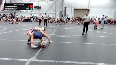 106 lbs Round 3 (4 Team) - Chase Ramsay, Front Royal WC vs Frank Albright, Upstate Uprising