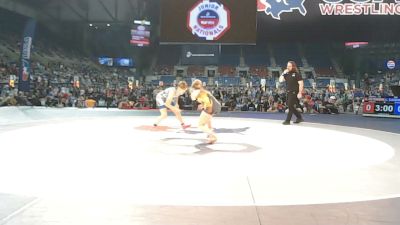 110 lbs Champ. Rd Of 64 - Hayley Petersen, Montana vs Leena Cavender, Illinois